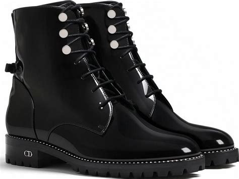 christian dior black glazed calfskin ankle boot|Zhuhai Map .